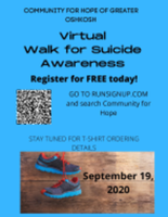 Community for Hope VIRTUAL 5K Walk/Run for Suicide Awareness 2020 - Oshkosh, WI - race90556-logo.bFb8zp.png