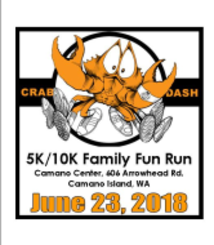 Camano Crab Dash Camano Island, WA 10k 5k Running