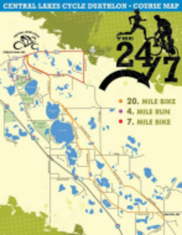 Central Lakes Cycle David Grotberg Memorial 24/7 Duathlon and 5K"ish