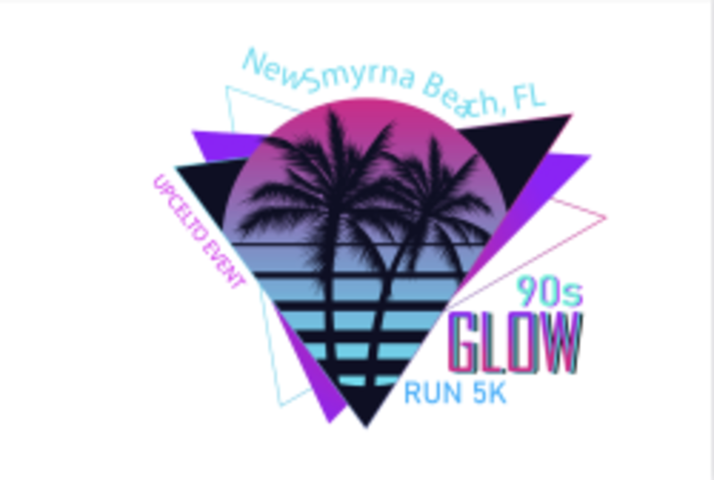 90 S Glow Run 5k Chip Timed New Smyrna Beach Fl 5k Running